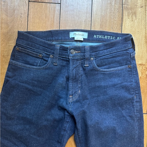 Madewell Men's Dark Blue Slim Jeans 31x30 - Picture 2 of 5